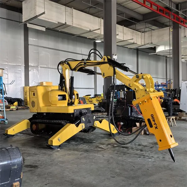 Elektrinis RC Mini griovimo robotas